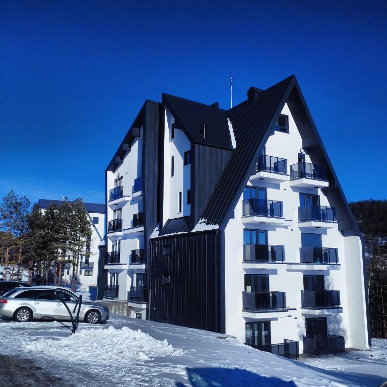 Budova, kde se apartmán nachází