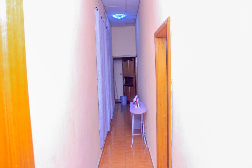 Koupelna v ubytování Rooms in Bujumbura City