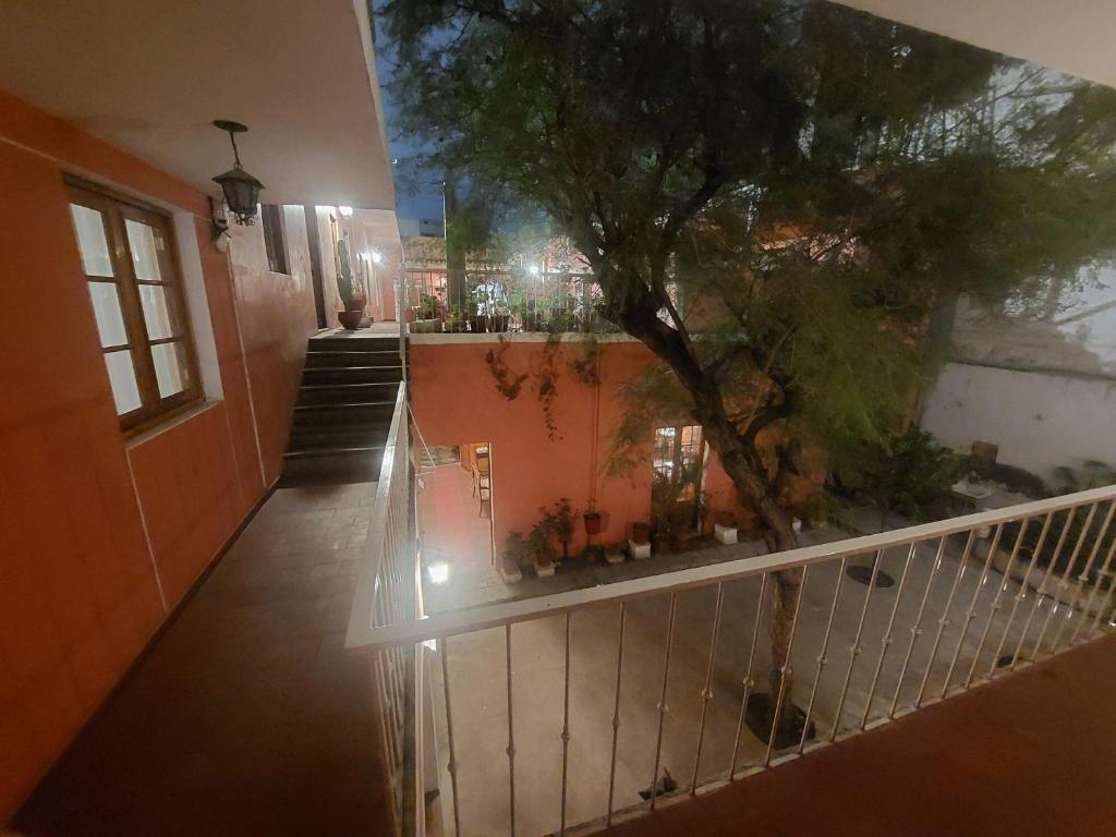 Balkón nebo terasa v ubytování Posada Nueva España