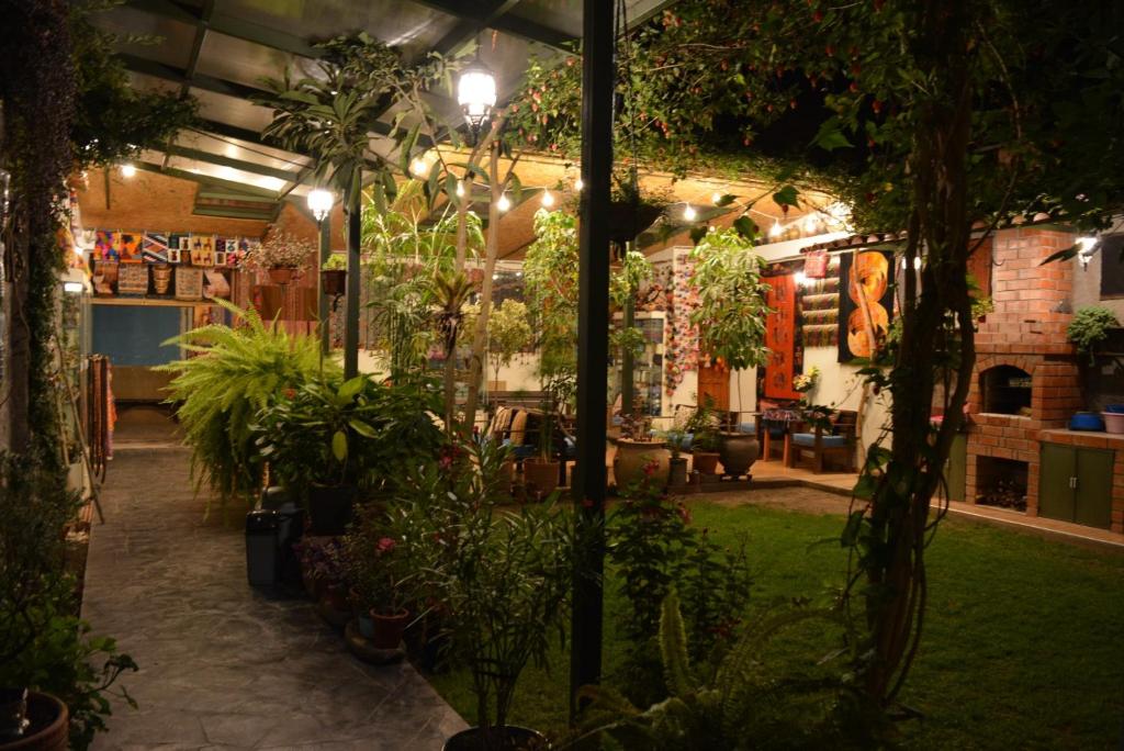 Zahrada ubytování CASA AUGUSTA