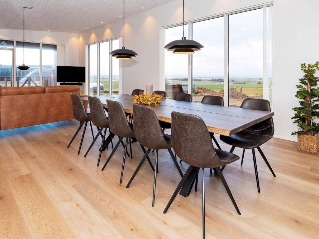 TV a/nebo společenská místnost v ubytování Holiday home Lemvig XLVII