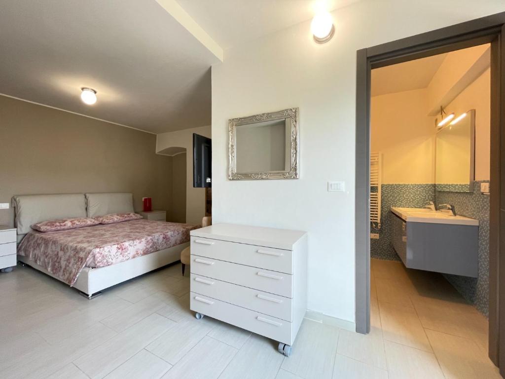 Letto o letti in una camera di Mare E Monti Di Simonetta