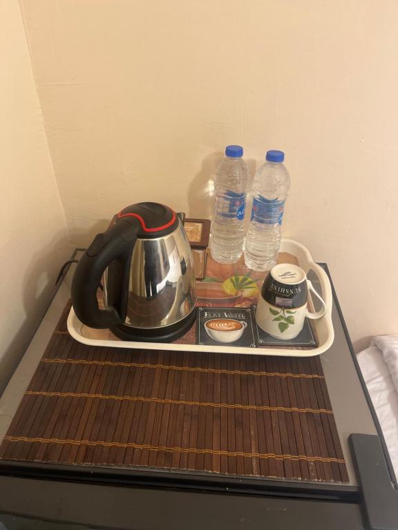 Príslušenstvo na prípravu kávy alebo čaju v ubytovaní Badr pyramids inn