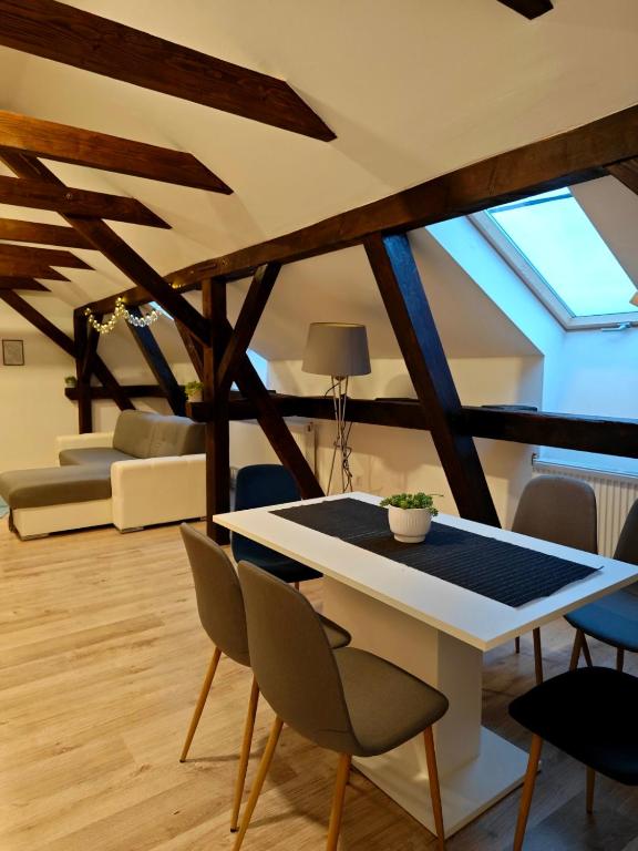Posezení v ubytování DáMa Apartments