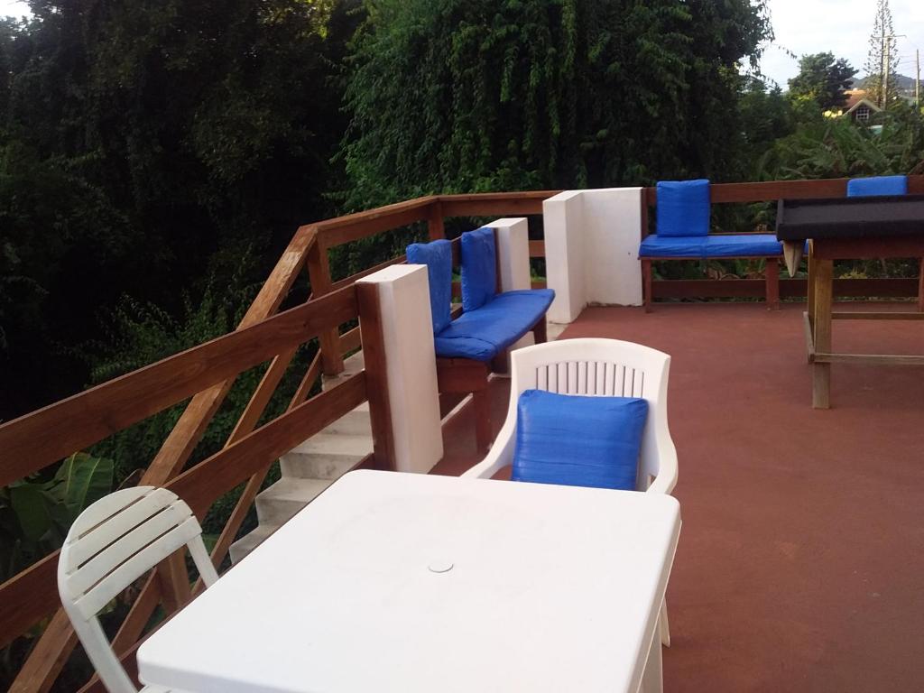 Balkón nebo terasa v ubytování Apartment Joanna