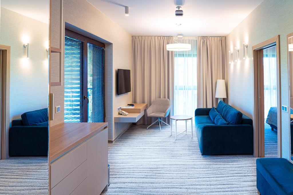 Posezení v ubytování Hotel Morski Widok