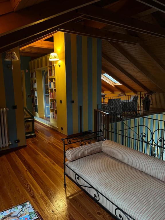 A bed or beds in a room at B&B La Bianchina