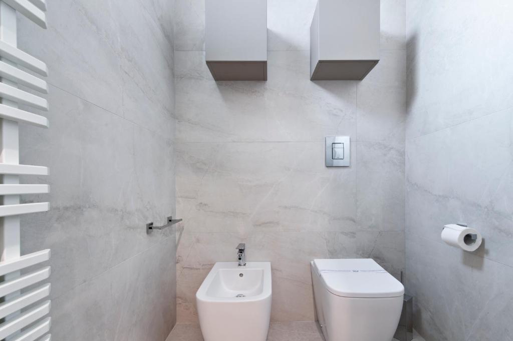 Koupelna v ubytování Chapeau Apartment - Lecce Selection