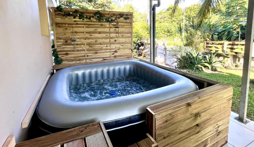 Fotografie z fotogalerie ubytování Appartement Le Colibri avec jacuzzi v destinaci Saint-Joseph