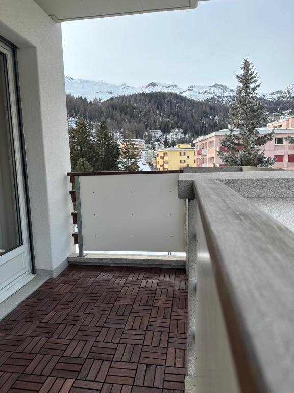 Nespecifikovaný výhled na hory nebo výhled na hory při pohledu z apartmánu