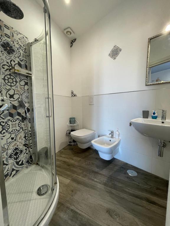 A bathroom at Dimora Bellini