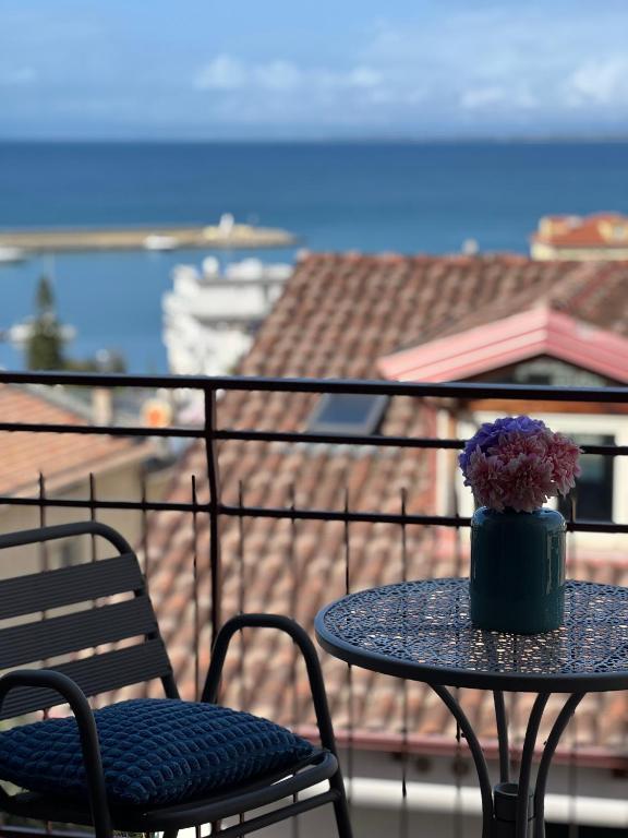A general sea view or a sea view taken from a panziókat