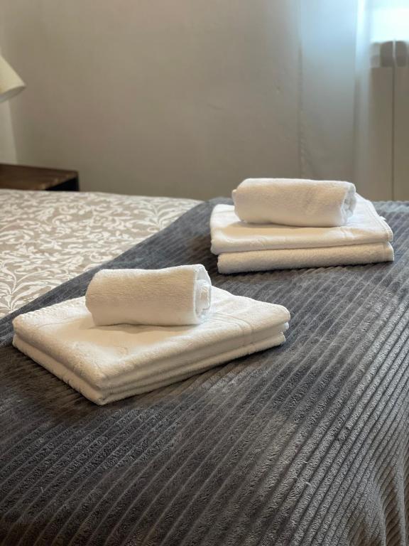 Postel nebo postele na pokoji v ubytování APARTAHOTEL CANFRANC