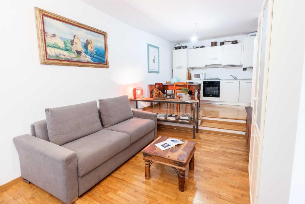 Kuchyň nebo kuchyňský kout v ubytování Casa San Giacomo