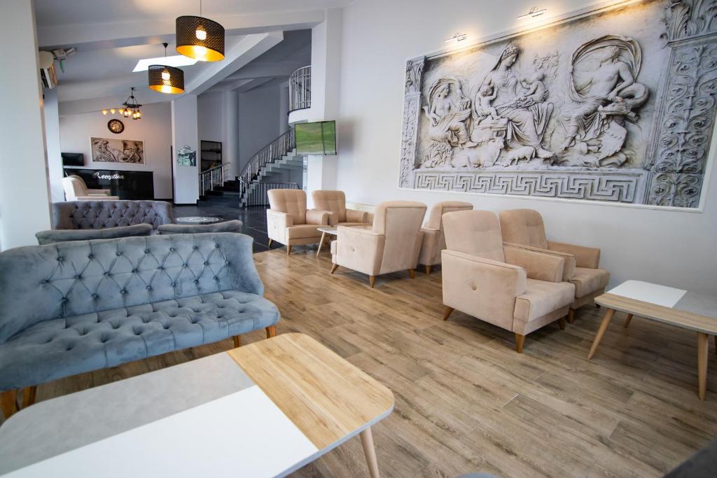 Posezení v ubytování Hotel Le Marin