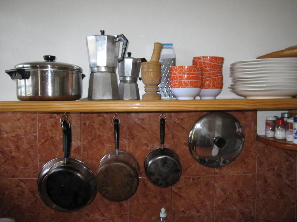 Kuchyň nebo kuchyňský kout v ubytování Casa Sylvie