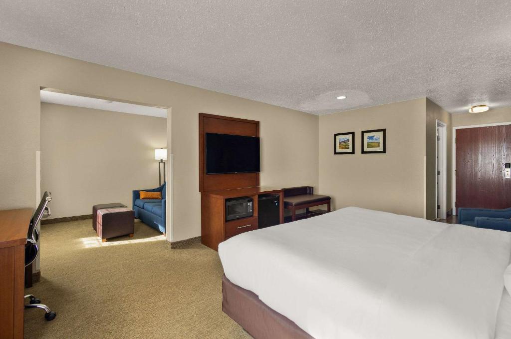 Comfort Inn Near Ouabache State Park - Chambre Lit King-Size Standard