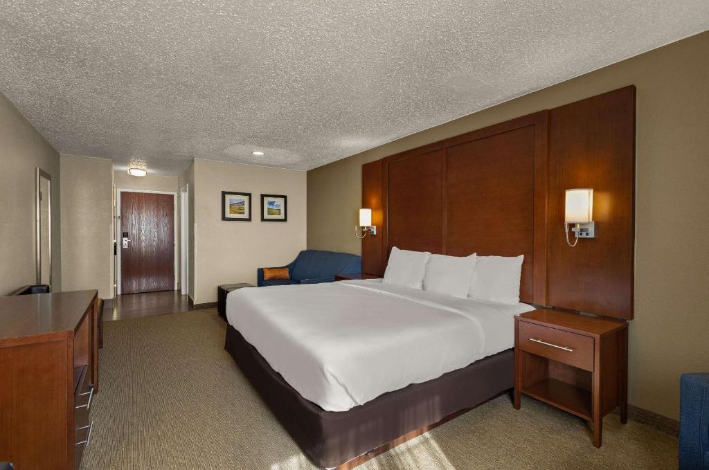 Comfort Inn Near Ouabache State Park - Chambre Lit King-Size