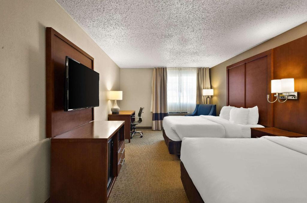 Comfort Inn Near Ouabache State Park - Chambre Queen Avec 2 Lits Queen-Size