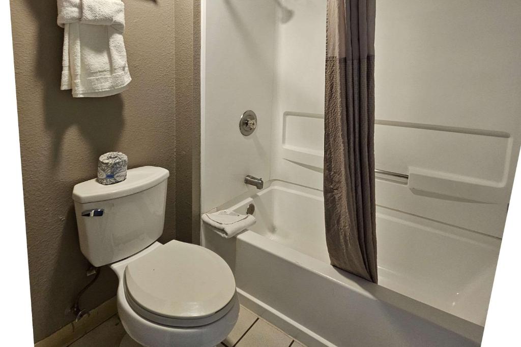 Koupelna v ubytování Rodeway Inn & Suites Thousand Palms - Rancho Mirage