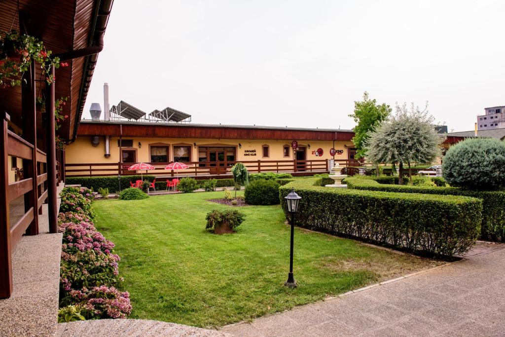 A garden outside Hotel Slnecny Dvor