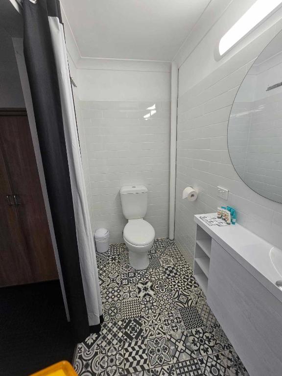 Koupelna v ubytování Chelsea Motor Inn