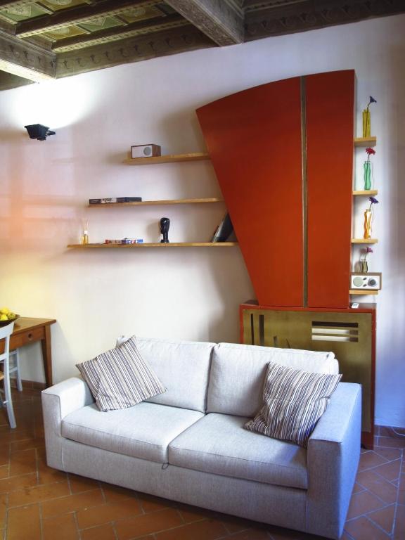 A seating area at Casa Lorena