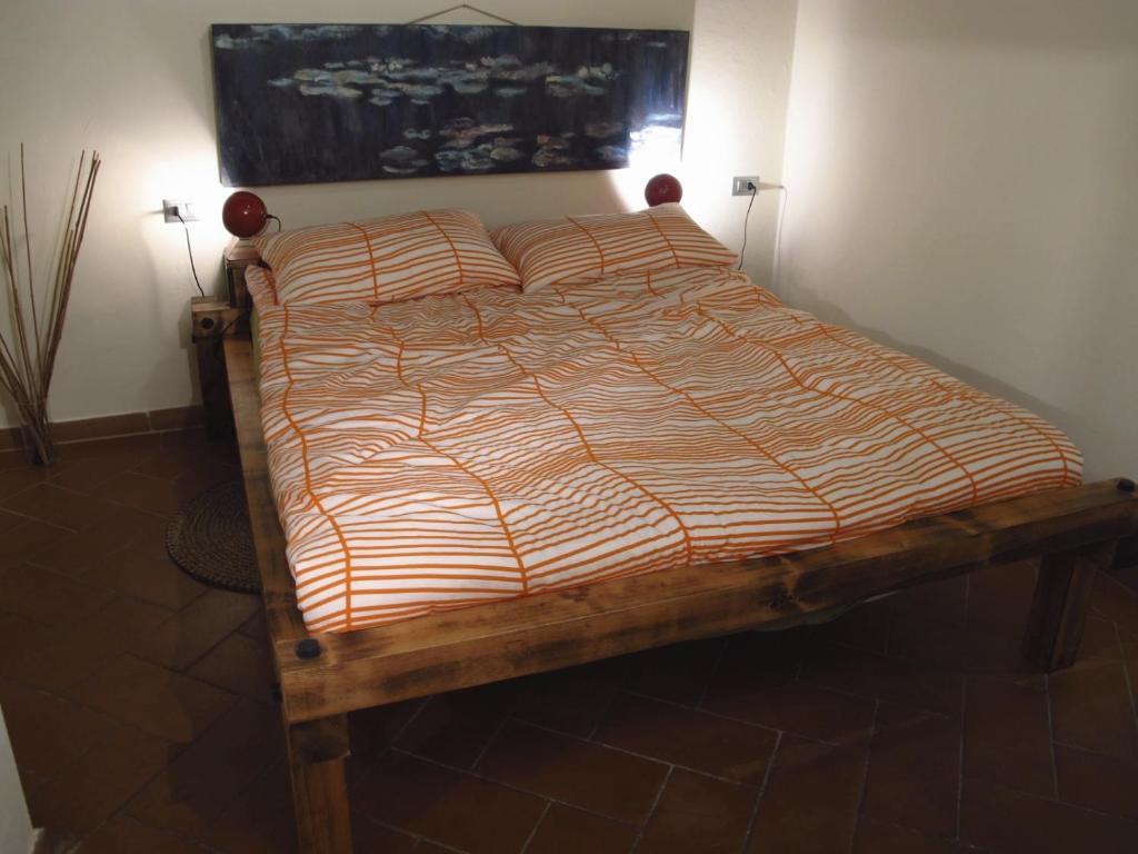 A bed or beds in a room at Casa Lorena