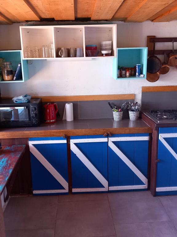 Kuchyň nebo kuchyňský kout v ubytování Villa vue exceptionnelle