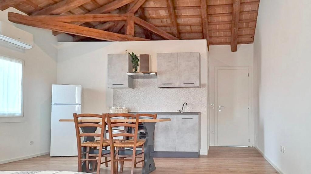 Kuchyň nebo kuchyňský kout v ubytování Casa Toè Quinto