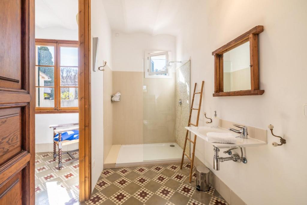 Kúpeľňa v ubytovaní Casa Metge Vidal