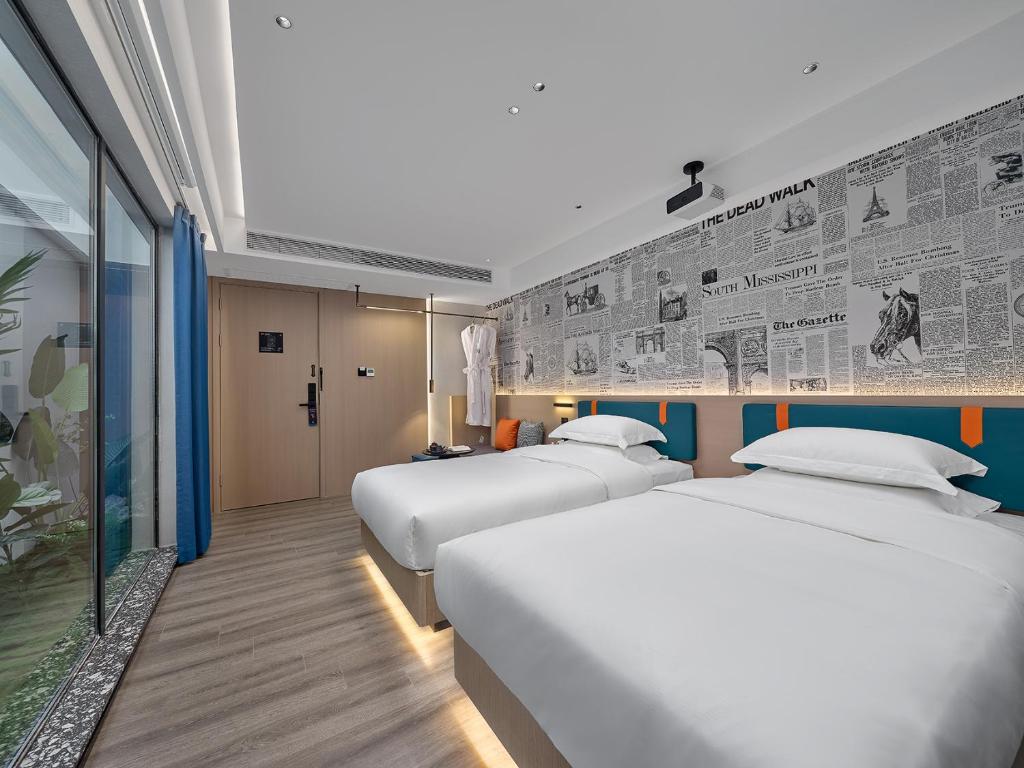 Lanwan Hotel - Guangzhou Shamian Island Yongqingfang Branch - Habitación Gemela De Lujo