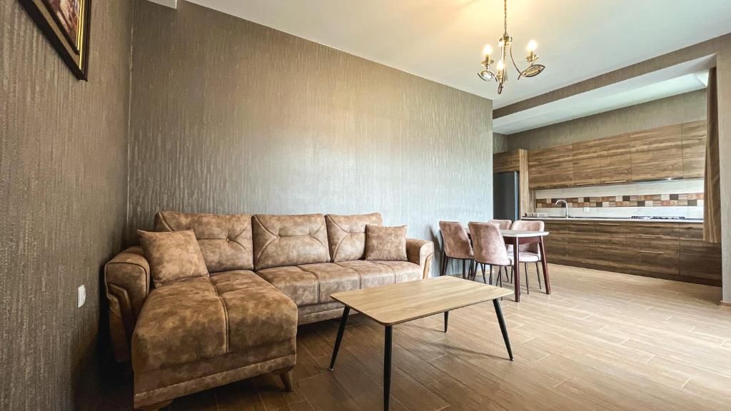 Posezení v ubytování Dani Lux Apartments