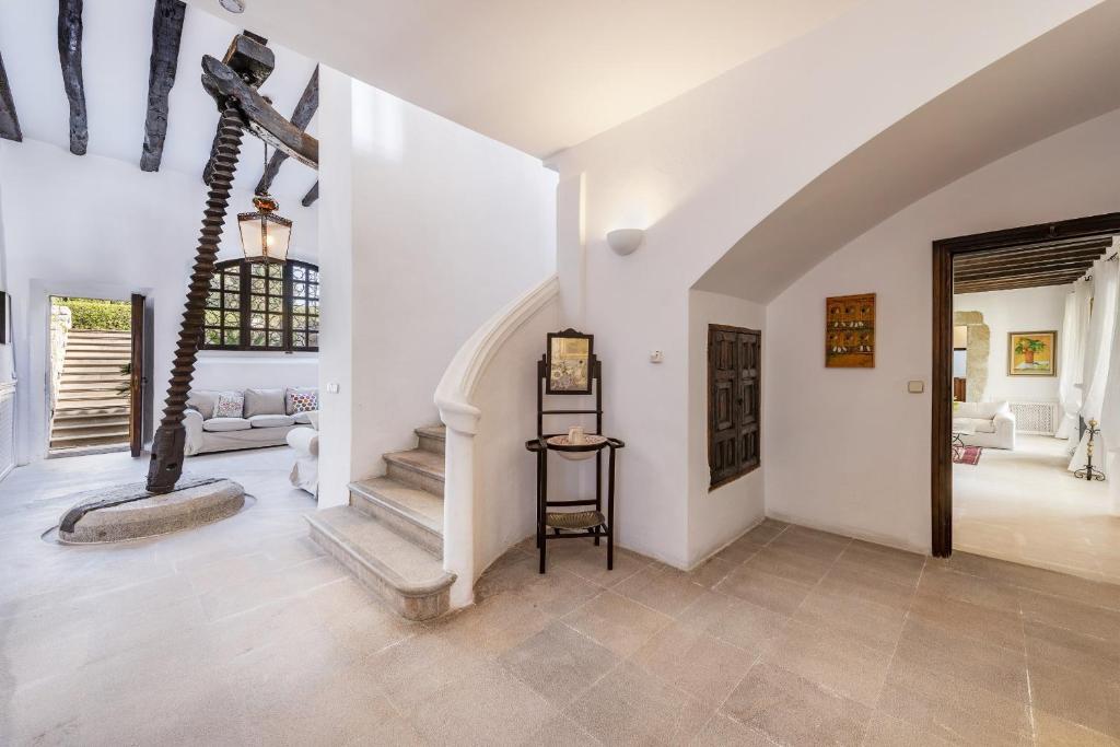Postel nebo postele na pokoji v ubytování Villa Napolitano