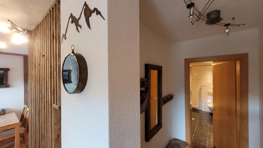 Postel nebo postele na pokoji v ubytování Alpenzauber Tilg