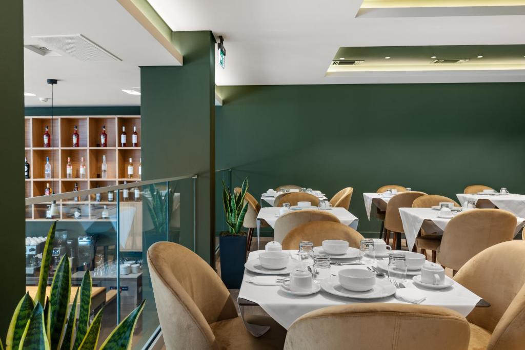 Posezení v ubytování Azur Hotel Volos