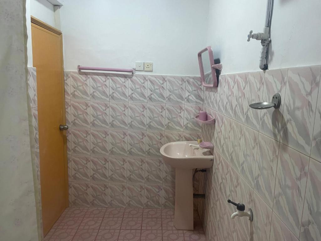 Koupelna v ubytování Gopalapuram Guest House