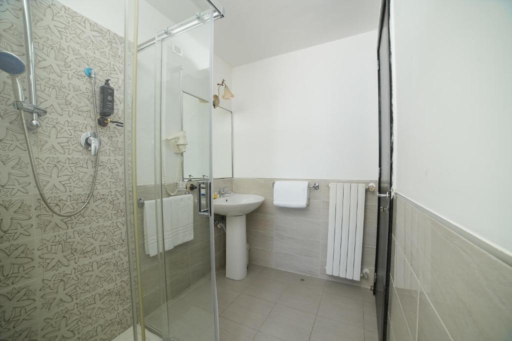 Koupelna v ubytování Villa Miramare