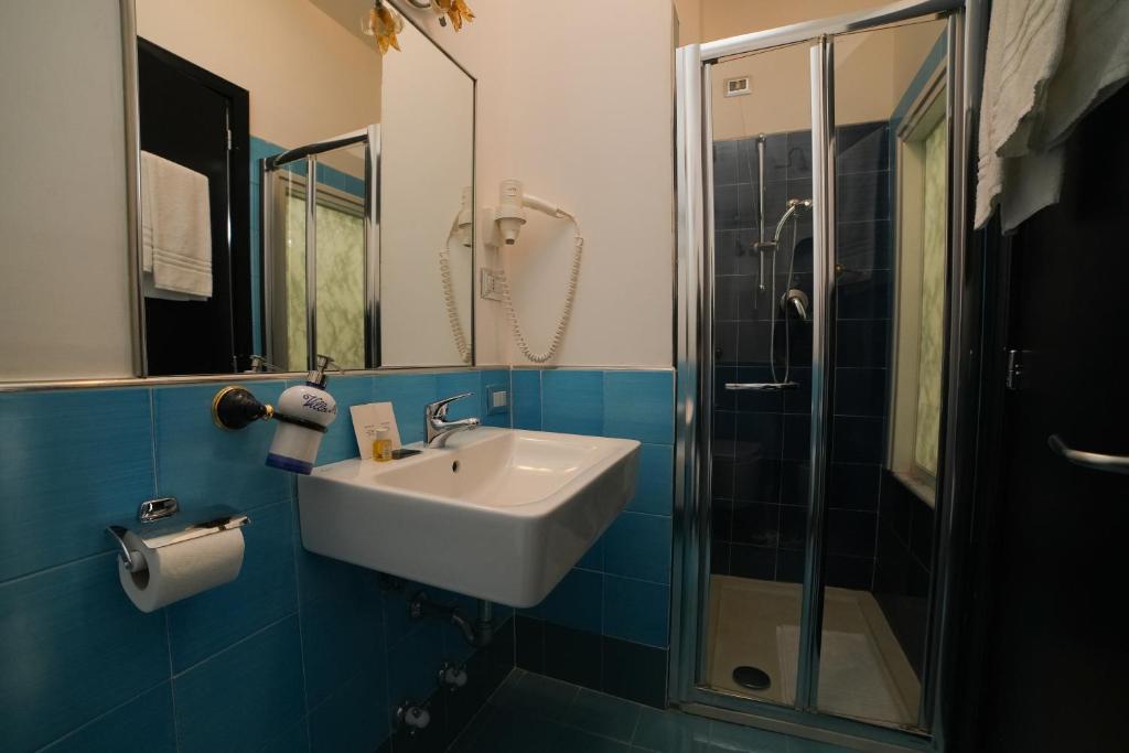 Koupelna v ubytování Villa Miramare