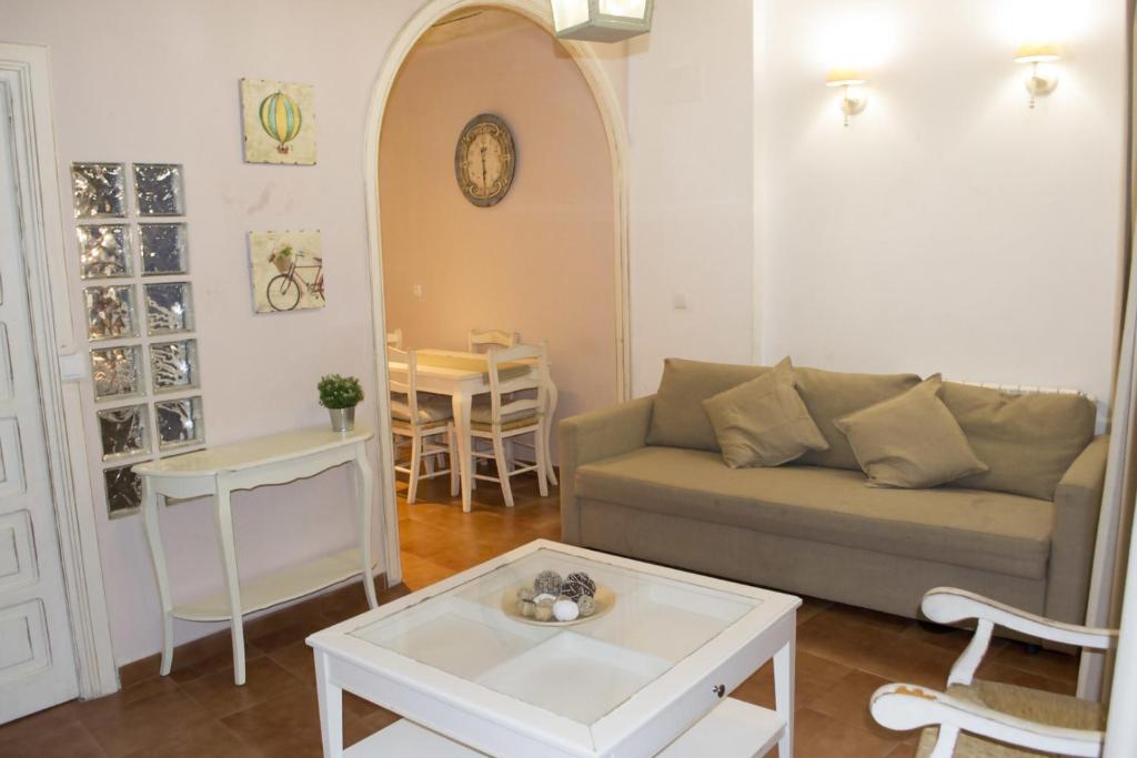 Posezení v ubytování Apartamenticos Plaza Las Armas II