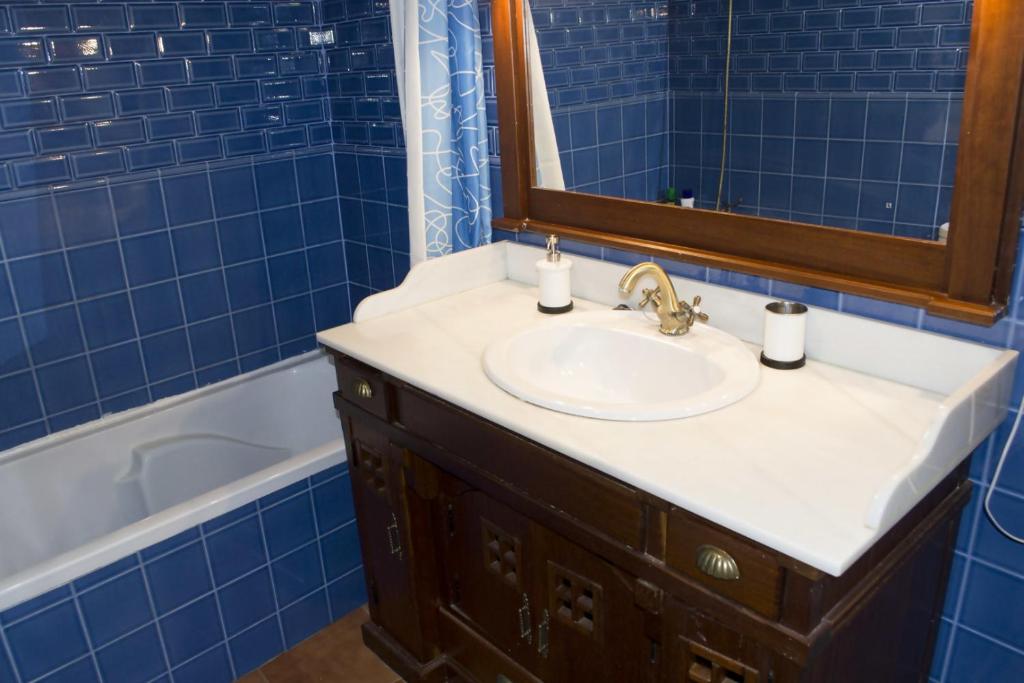 Koupelna v ubytování Apartamenticos Plaza Las Armas II