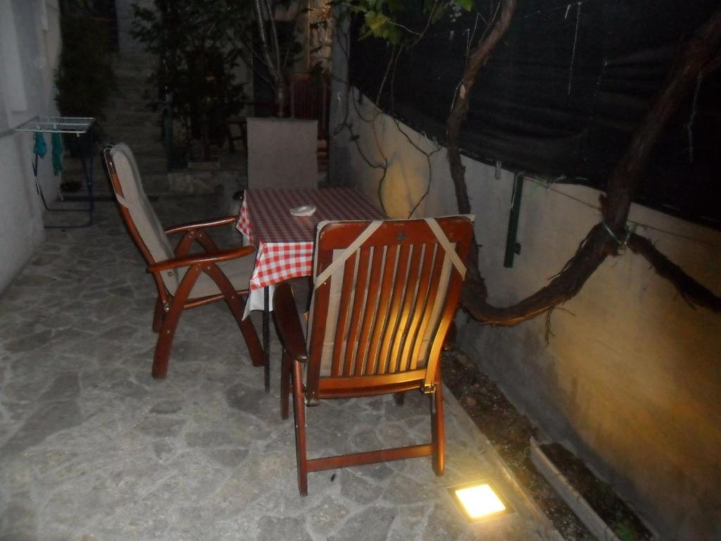 Patio nebo venkovní prostory v ubytování Apartments Villa Dube
