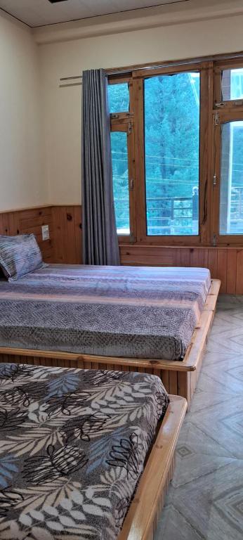 Postel nebo postele na pokoji v ubytování Destination Of Choj ( DOC)