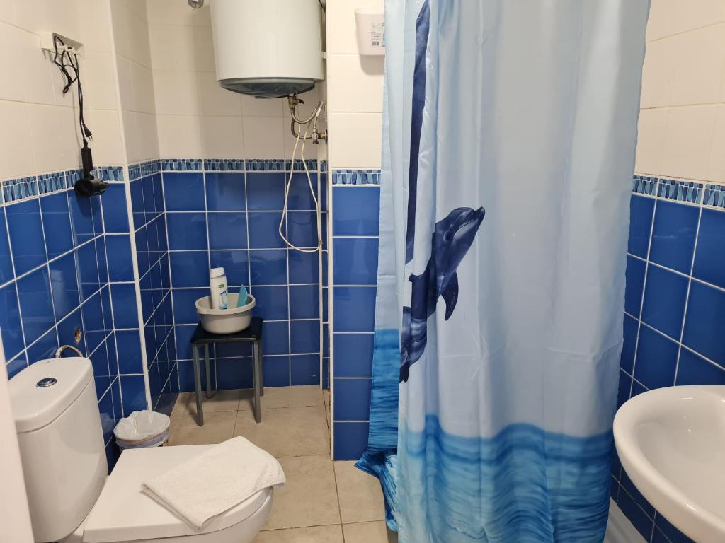 Kúpeľňa v ubytovaní Casa Natalia