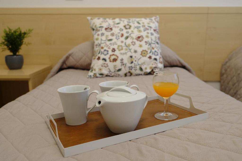 Nápoje v ubytování Hotel Milano