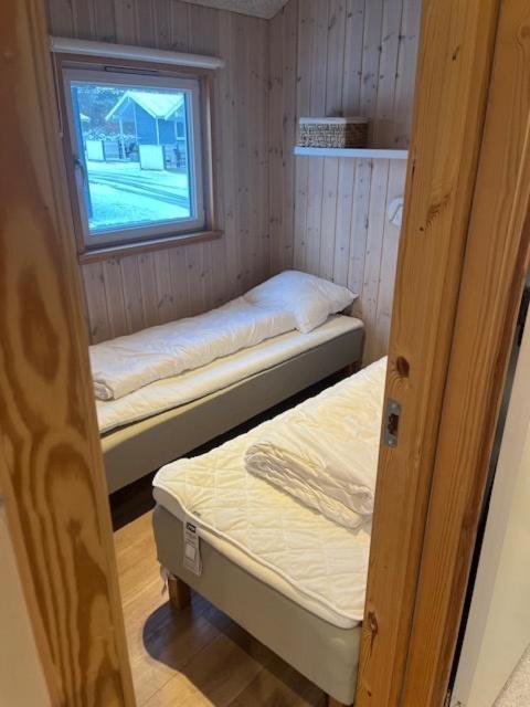 Postel nebo postele na pokoji v ubytování Storebælt camping