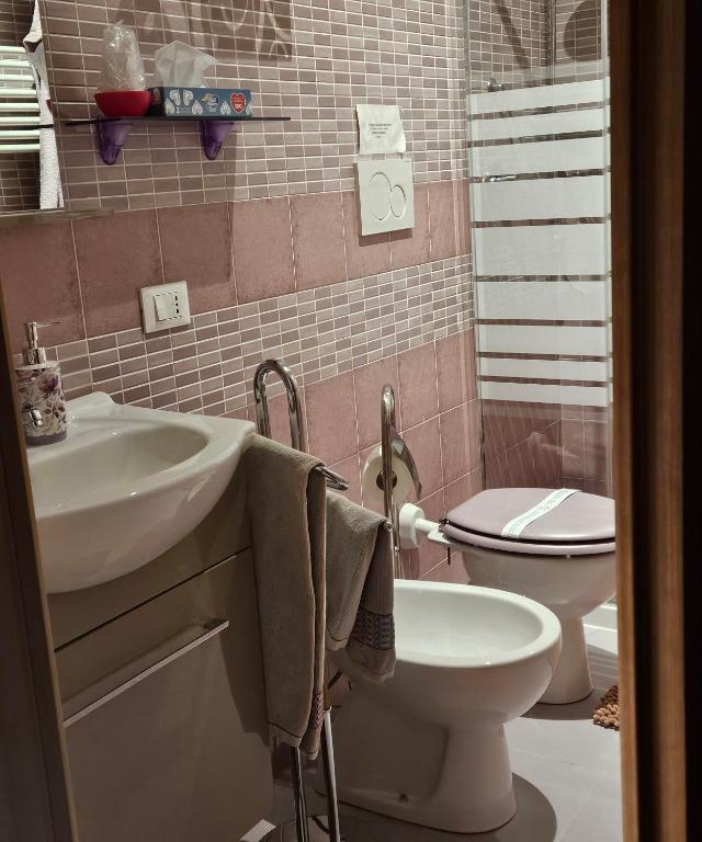 Łazienka w obiekcie B&B Villa Emilia Milano