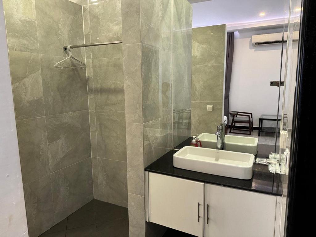Koupelna v ubytování Hotel La Maravilla