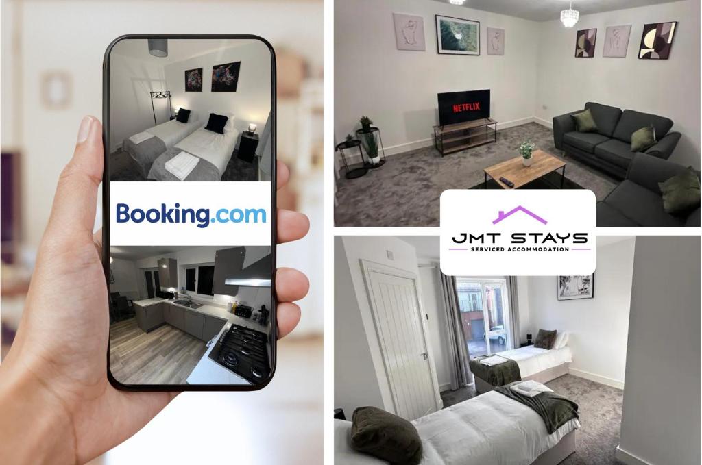 Discounted for Long Stays BY JMT Stays Short Lets & Serviced Accommodation Swansea With Garden
