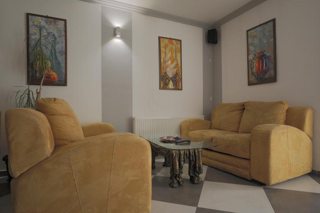 Posezení v ubytování Hotel Denis